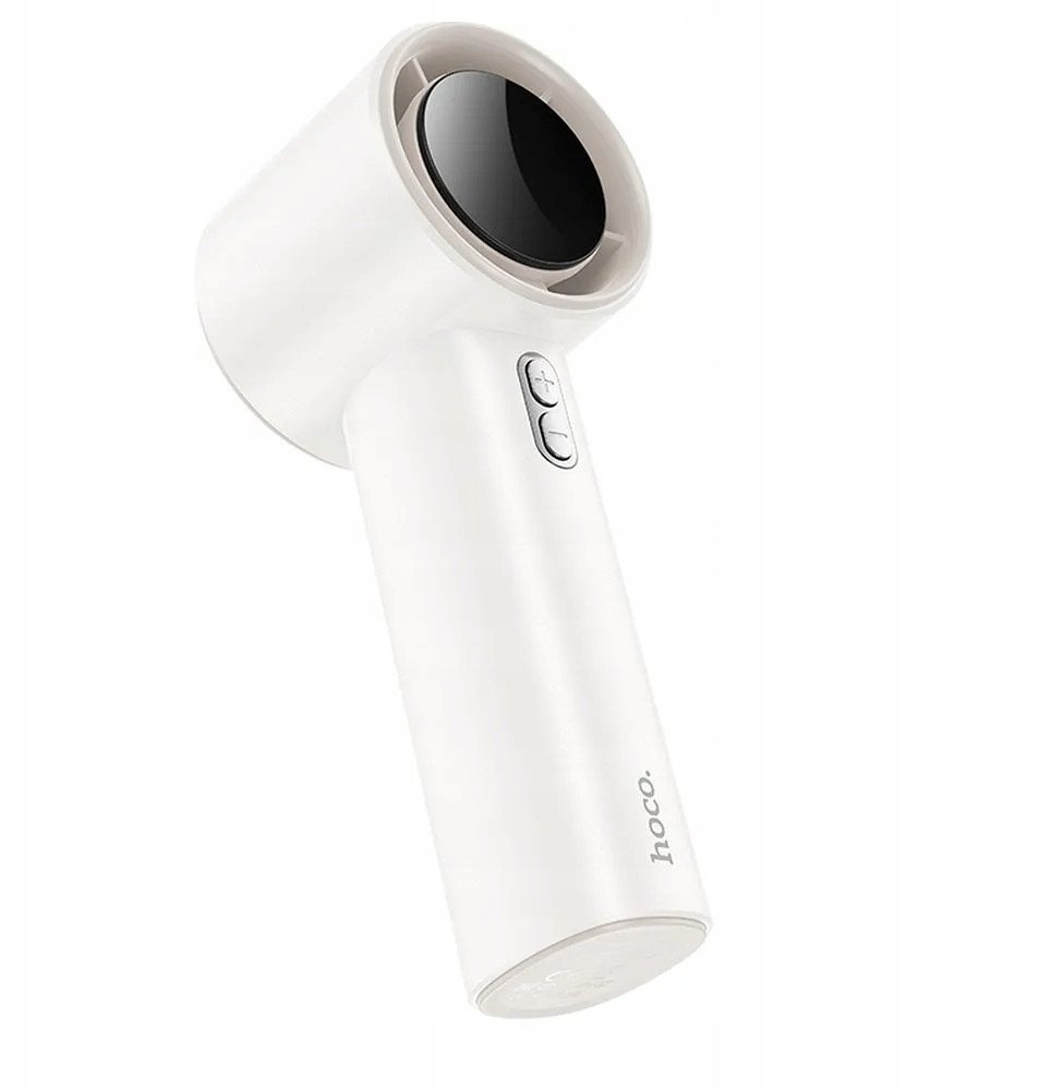 Ventilator dore HOCO HX64, portativ, rikarikues, ekran digjital