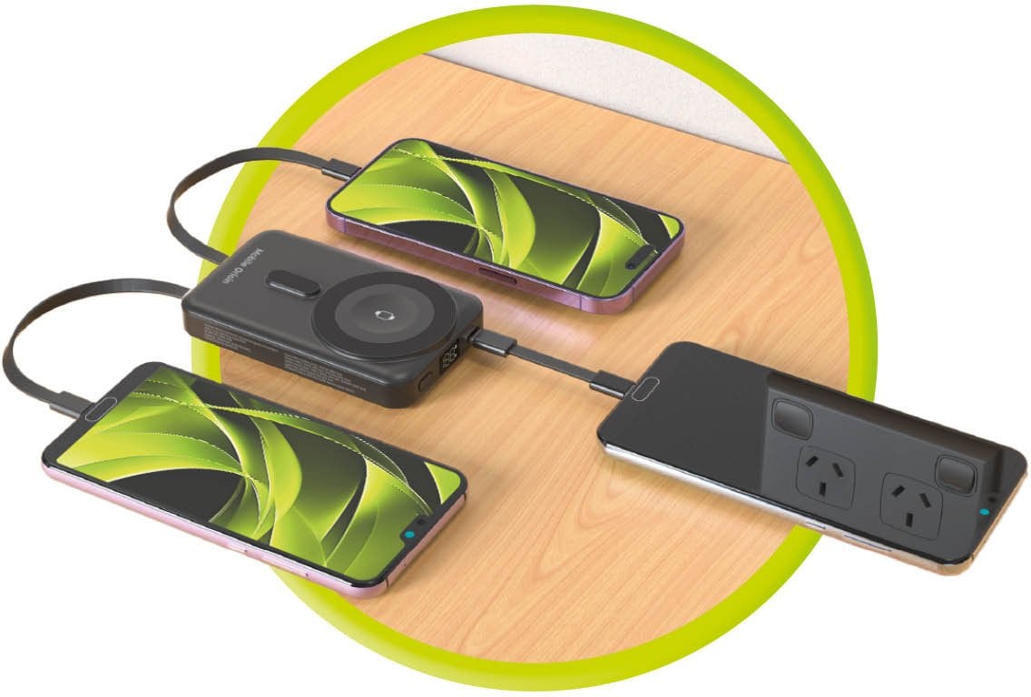 Powerbank Mobile Origin PB11, 10000mAh, magnetik wireless, gri