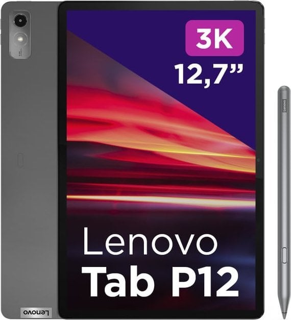 Tablet Lenovo Tab P12, 12.7", 8GB RAM, 128GB, e hirtë