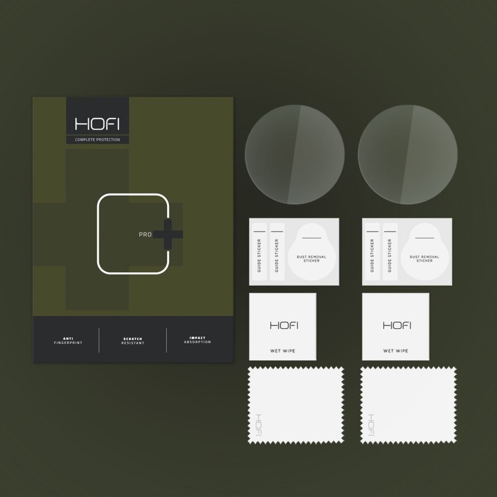 Mbështjellës xhami Hofi për Huawei Watch GT 4 41mm, 9H, transparent