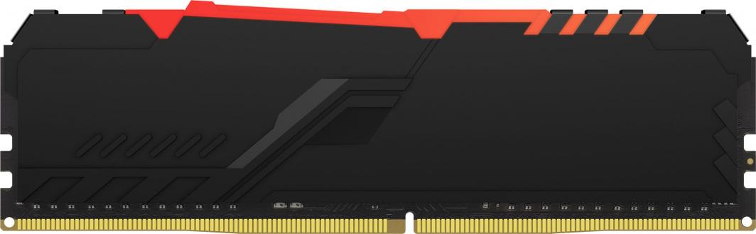 Memorie Kingston Fury Beast RGB, DDR4, 16 GB, 2666 MHz, CL16, KF426C16BB1A/16