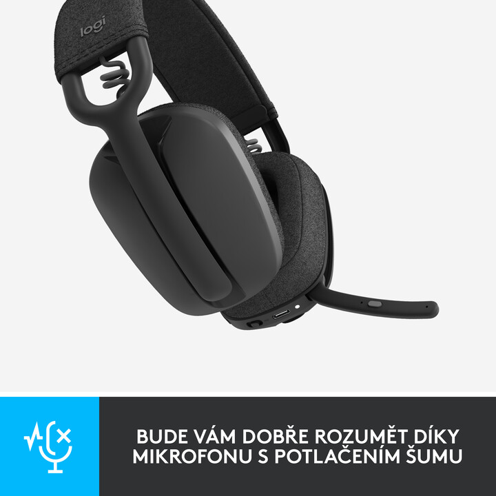 Kufje Logitech Zone Vibe 100, gri