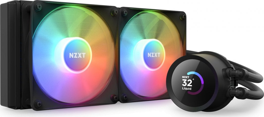Ftohës NZXT Kraken 240 RGB, i zi