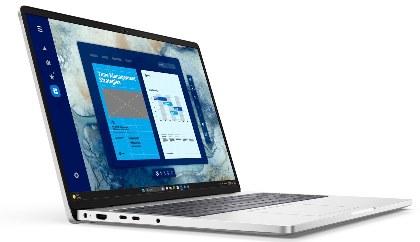 Laptopi Dell Pro 16 PC16250, Intel Core Ultra 7 255U, 32GB, 1TB SSD, Platinum