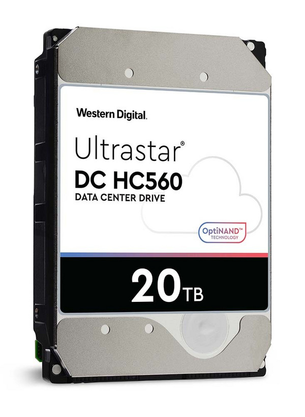 Hard Disk Western Digital Ultrastar HC560, 20TB, 3.5", 7200rpm, 512MB cache, i argjendtë