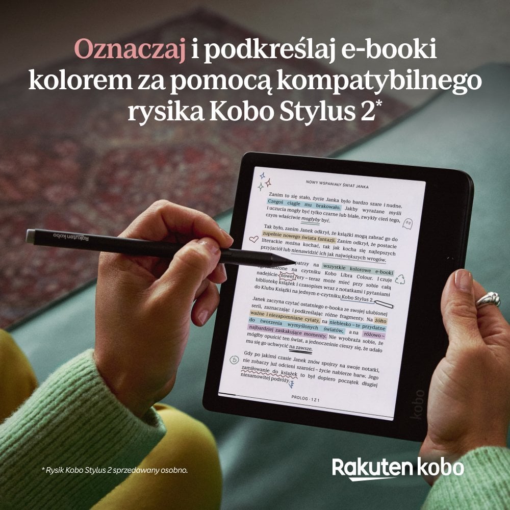 Lexues e-book Kobo Libra Color, 7" 