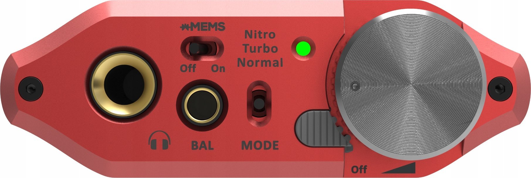 Amplifikator kufjesh iFi Audio iDSD Diablo 2, USB DAC, Bluetooth, i kuq