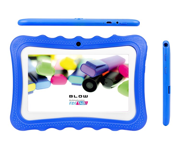 [OUTLET] Tablet Blow Kidstab 7.4, 2GB/32GB, i kaltër + mbrojtëse