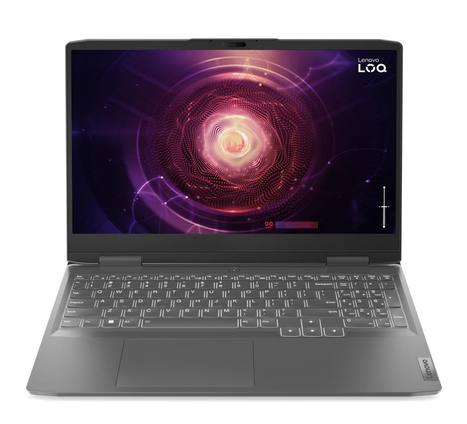 Laptop Lenovo LOQ, 15.6", AMD Ryzen 7, 16 GB RAM, 512 GB SSD, NVIDIA GeForce RTX 4060, i hirtë