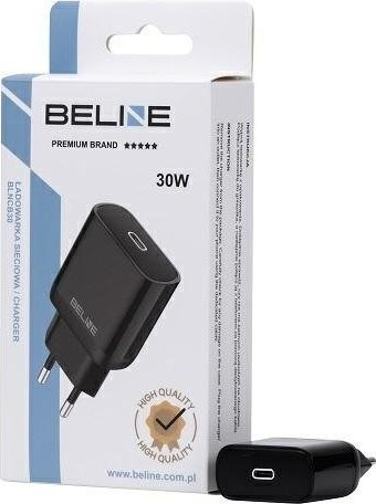 Karikues rrjeti Beline BLNCB30, 30W GaN, USB C PD 3.0, i zi