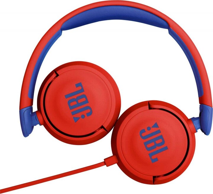 Kufje JBL JR 310, të kuqe/ kaltra