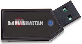 Lexues kartelash Manhattan 24in1, USB 2.0, SD MicroSD MMC, i bardhë