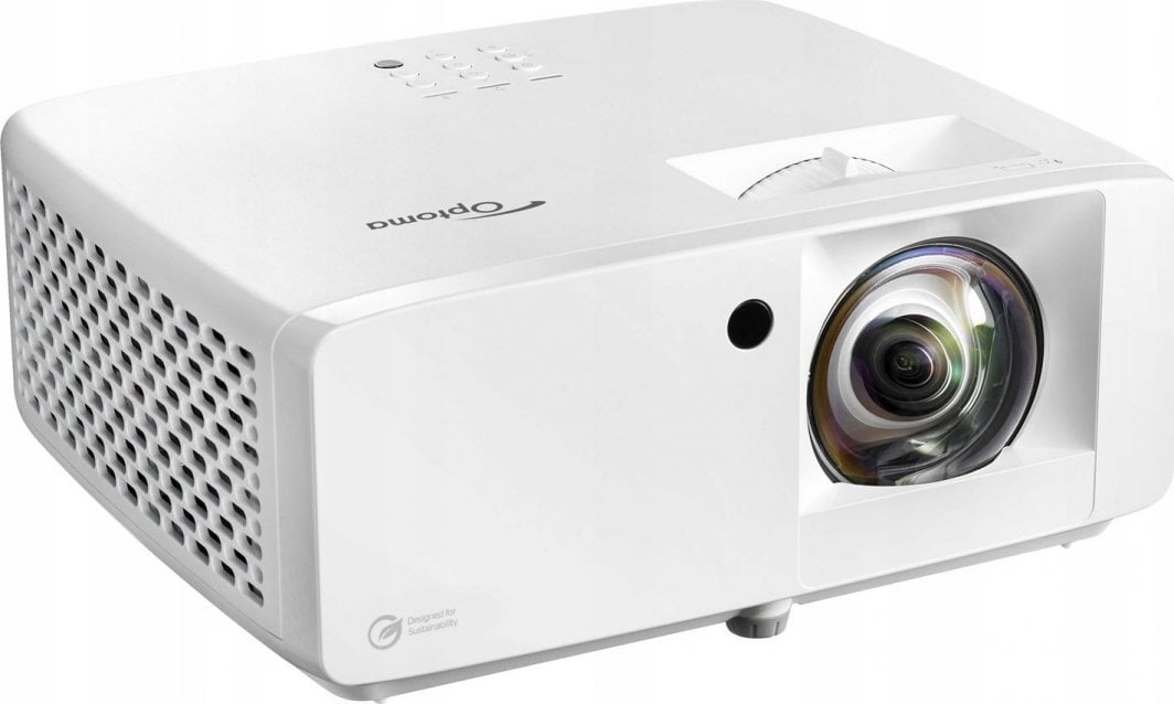 Проектор Optoma UHZ35ST, 4K UHD, 3500 лумени, бел