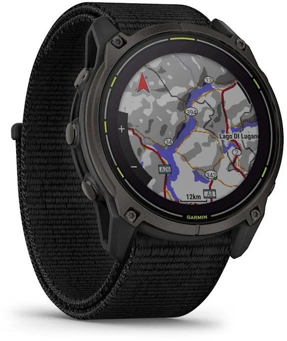 Orë smart Garmin Enduro 3, e zezë