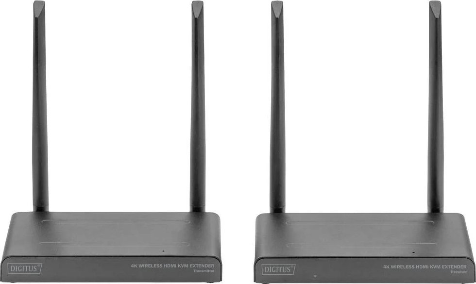 Set Wireless HDMI KVM Extender Digitus 4K, 150 m, i zi