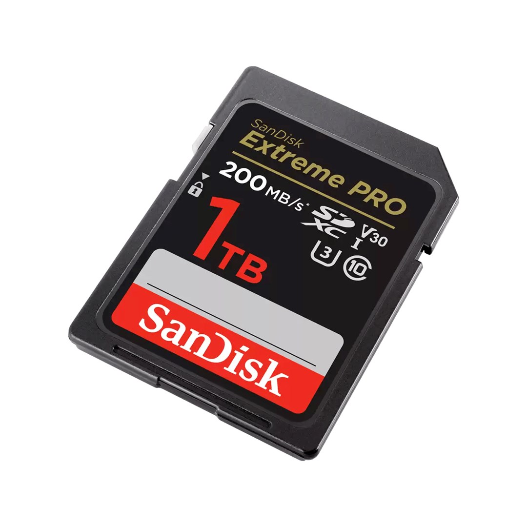 Kartë e memories SanDisk Extreme PRO, SDXC, 1 TB, Class 10
