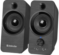 Kutia zanore kompjuteri Defender SPK-190, 2.0, 8W, USB, e zezë