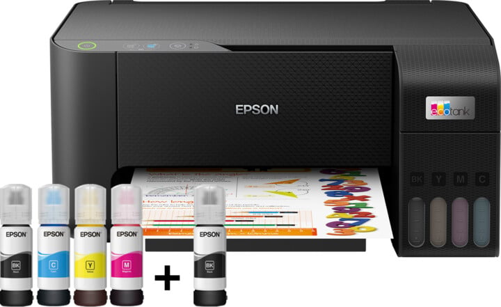 Printer Epson EcoTank L3210, sistem tank