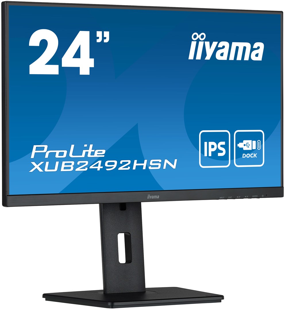 Monitor iiyama ProLite XUB2492HSN-B5, 24", 1920 x 1080, 75 Hz, i zi