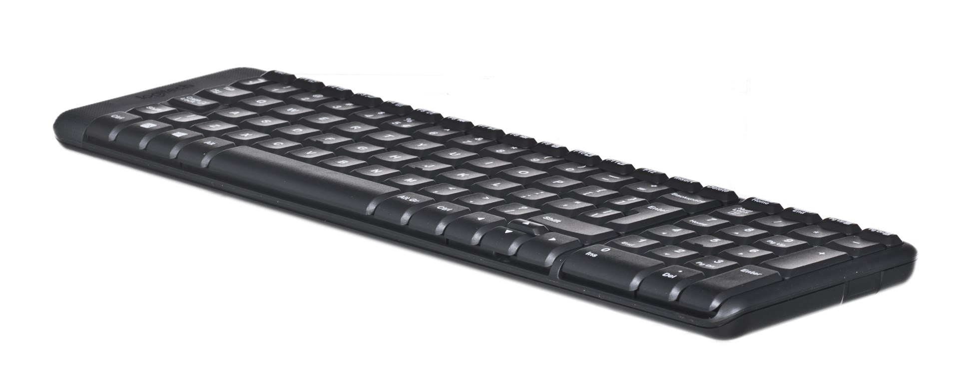 Set tastierë dhe maus Logitech MK220, Wireless, QWERTY, i zi