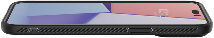 Mbrojtëse Spigen Liquid Air për Apple iPhone 14 Pro Max, e zezë