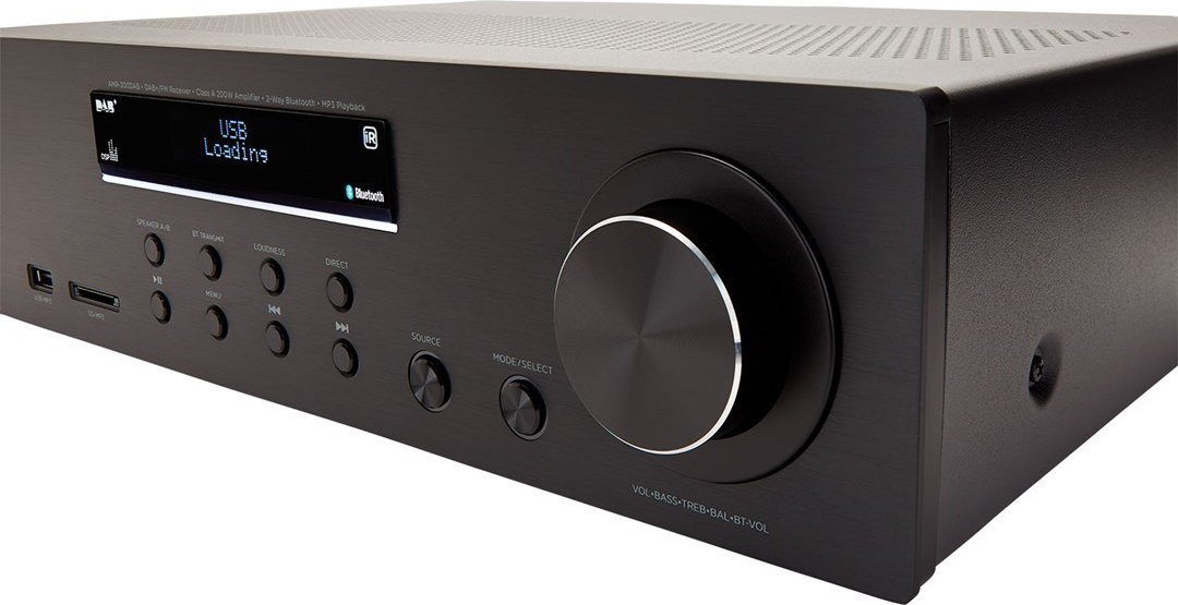 Receiver stereo Aiwa AMR-200DAB, Bluetooth, DAB+/FM, i zi