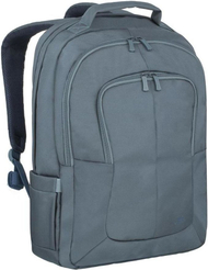 Çantë shpine RivaCase Tegel 8460, 17.3", poliestër, gri aquamarine