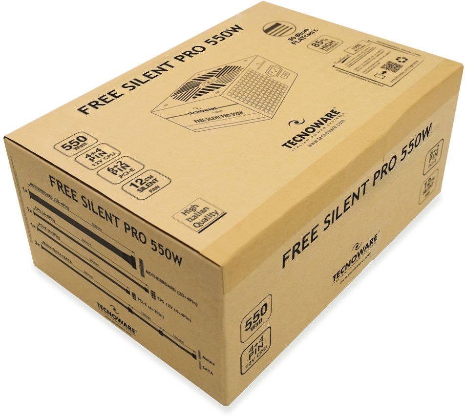 Furnizues energjie PC Tecnoware FAL551FSP12, 550W, ATX 2.01, i zi