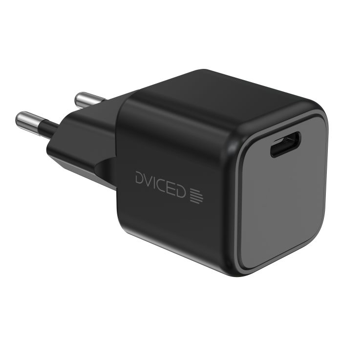 Dviced Wall Charger 30W GaN USB-C EU, Black
