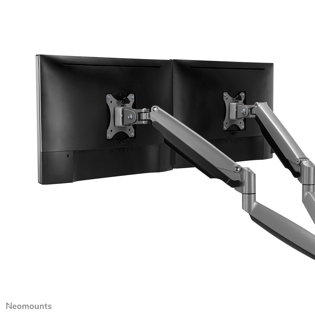 Mbajtëse monitori Neomounts NM-D750DSILVER, 10"-32", e argjendtë