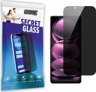 Mbrojtës ekrani GrizzGlass Matte SecretGlass për Xiaomi Redmi Note 12 Pro, xham qeramik, efekt privatësie, transparent