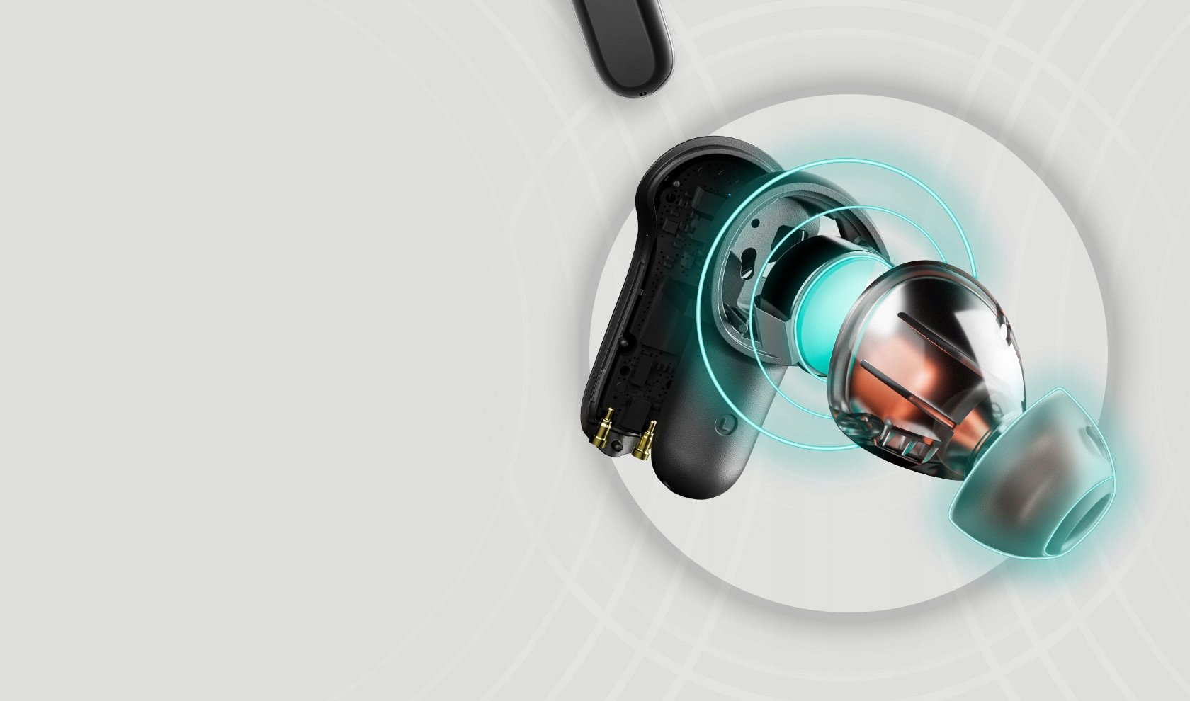 Kufje pa tela Skullcandy Rail True Wireless, Bluetooth 5.2, 42 orë bateri, të zeza