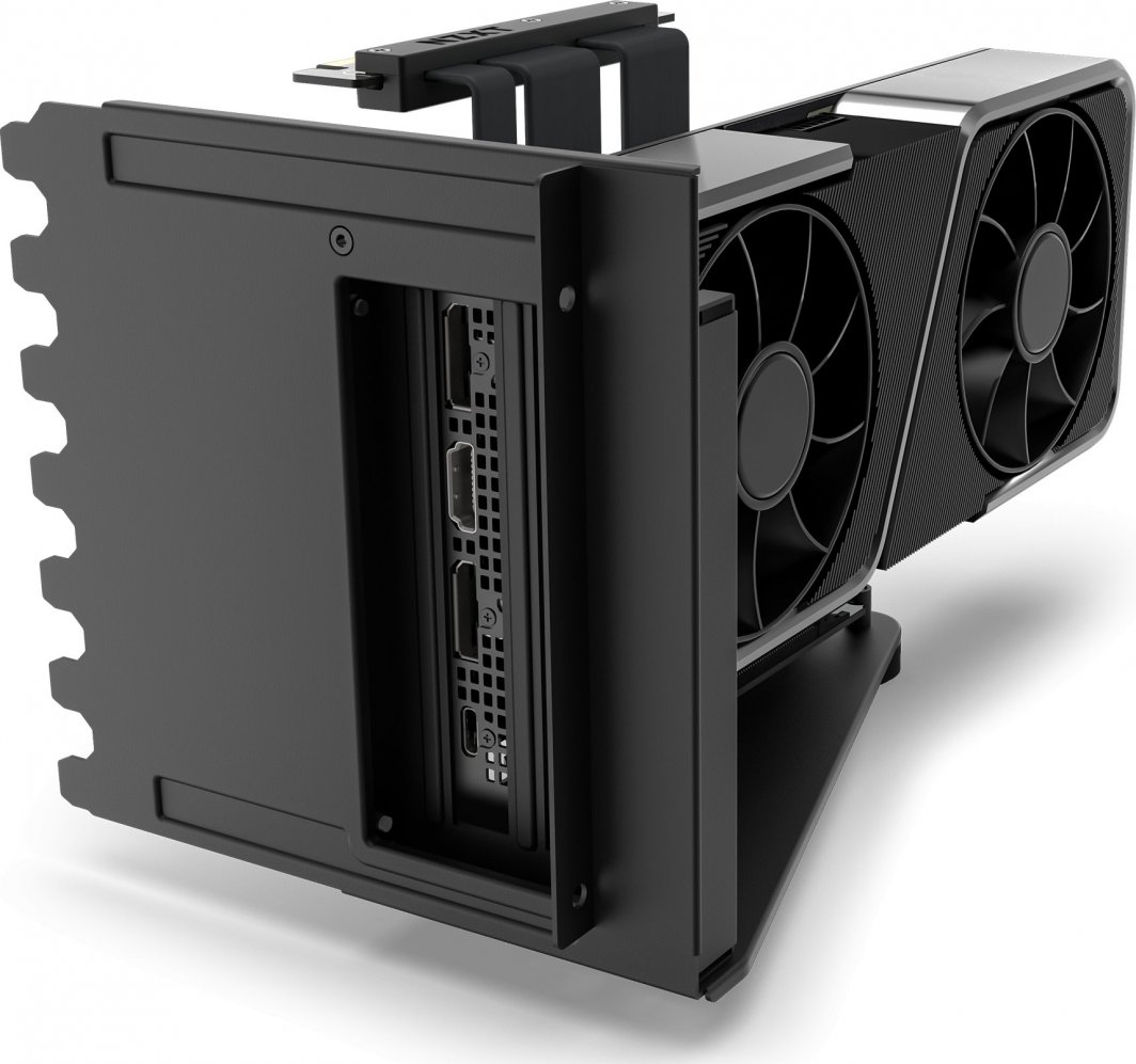 Montuese vertikale për kartelë Nzxt (AB-RH175-B1), e zezë