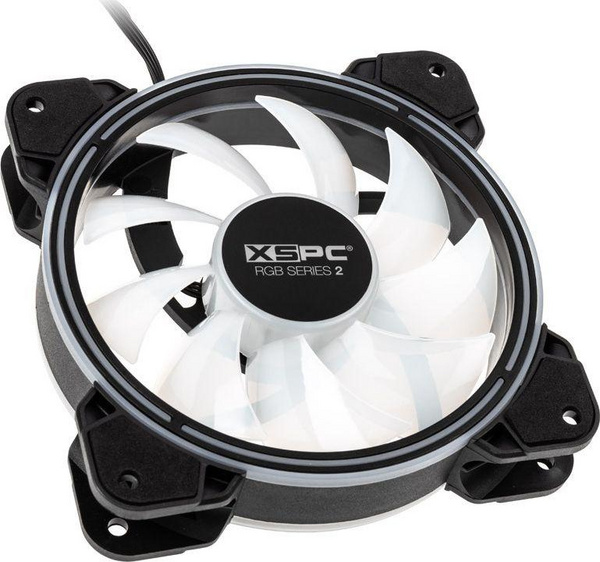 Ventilator kompjuteri XSPC RGB, 35.2 dBA, 120 mm, 3 copë