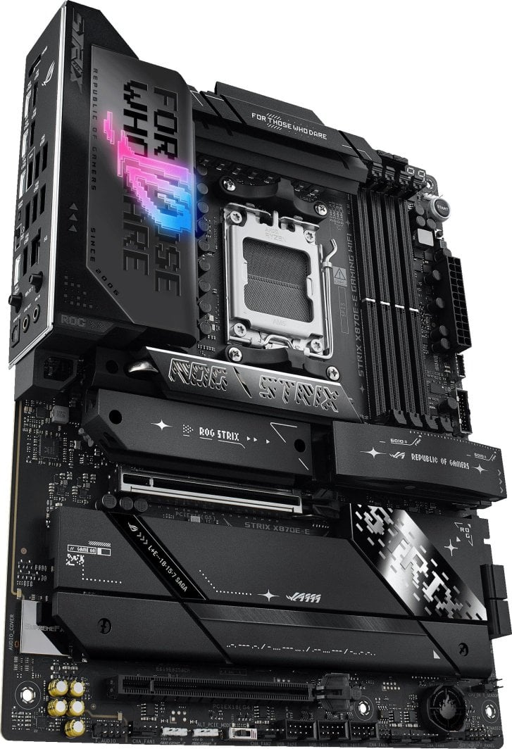 Pllakë amë ASUS ROG STRIX X870E-E GAMING WIFI, AMD X870E, Socket AM5, ATX 4