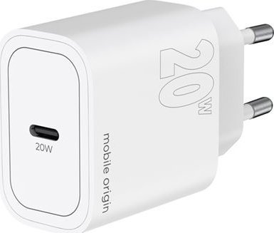 Karikues muri Mobile Origin MO11, 20W PD, 1x USB C, i bardhë