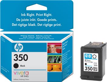 Ngjyrë për printer HP CB335EE No. 350, e zezë