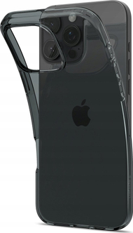 Mbështjellës telefoni Spigen Crystal Flex, për iPhone 16 Pro, transparent, gri