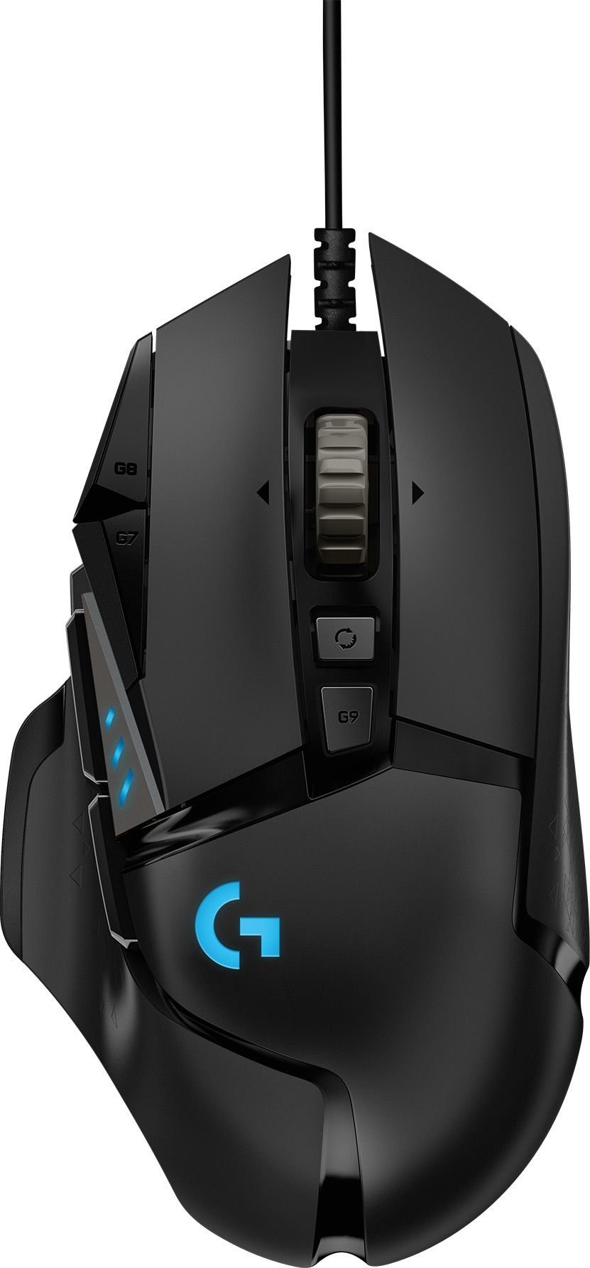 Set gaming Logitech G502 Hero Mouse dhe G Pro X, sensor HERO, mikrofoni BLUE VO!CE, i zi 2