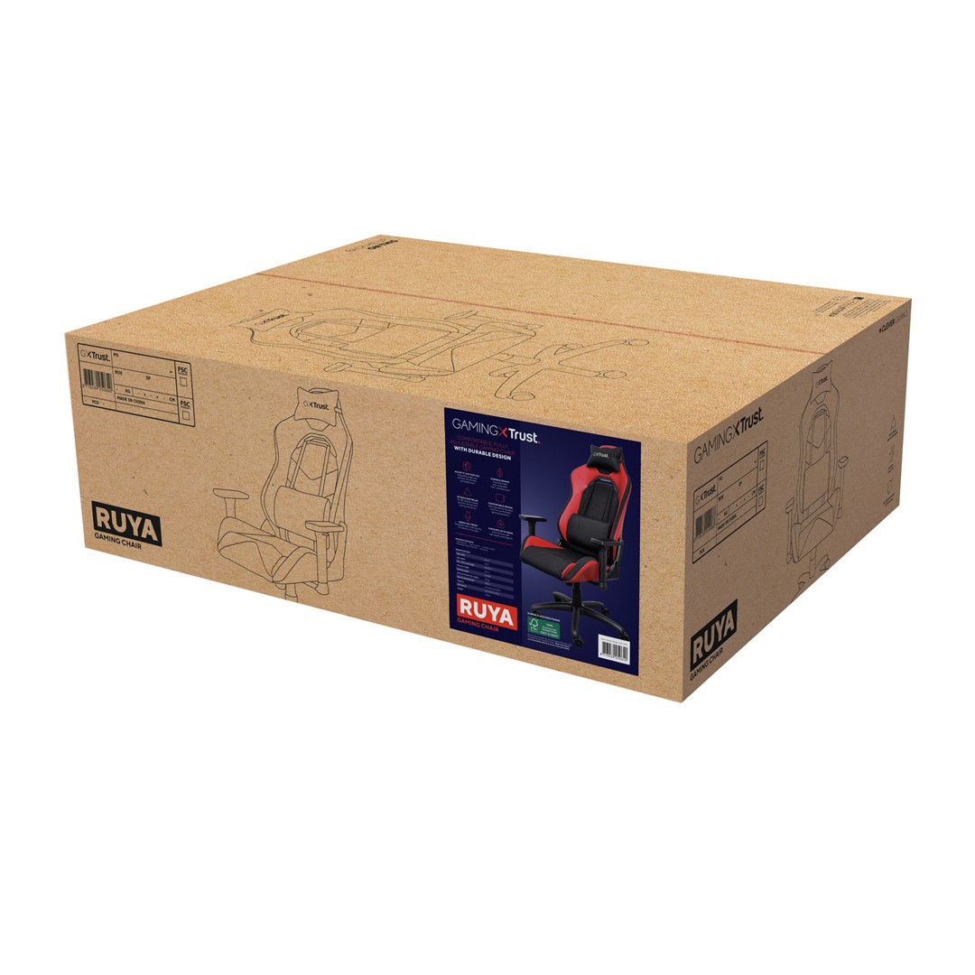 Karrige zyre Trust GXT 714 RUYA, ergonomike, deri 150 kg, e zezë