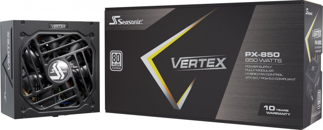 Burim energjie SeaSonic VERTEX PX-850 VERTEX PX-850 ATX 3.0 PCIe 5.0 ATX 3.0, 850W
