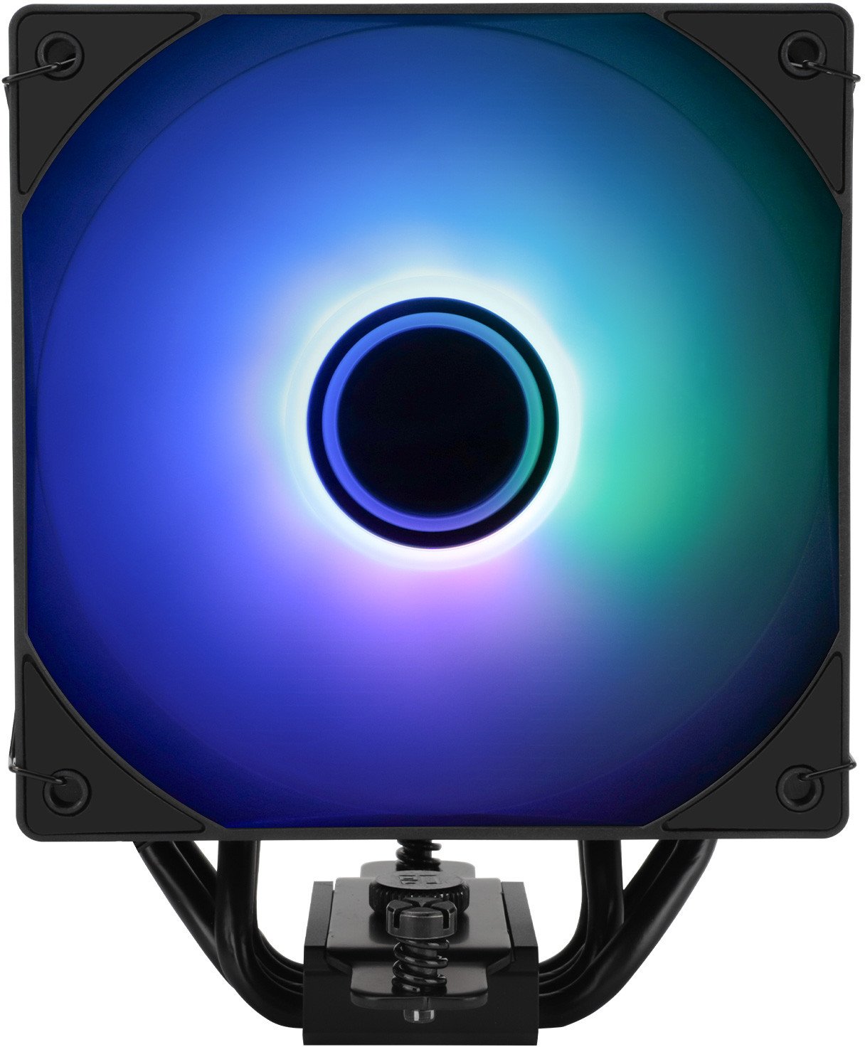 Ладилник за процесор Thermalright Assassin Spirit 120 Vision, 120mm PWM, IPS екран 1.54\", ARGB, црн