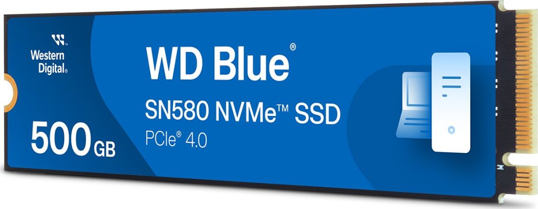 Disk SSD WD SN580, 500GB, M.2 2280 PCI-E x4 Gen4 NVMe