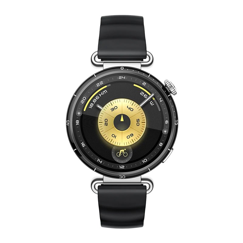 Ora inteligjente Huawei GT6, 41mm, ekran 1.32" AMOLED, e zezë