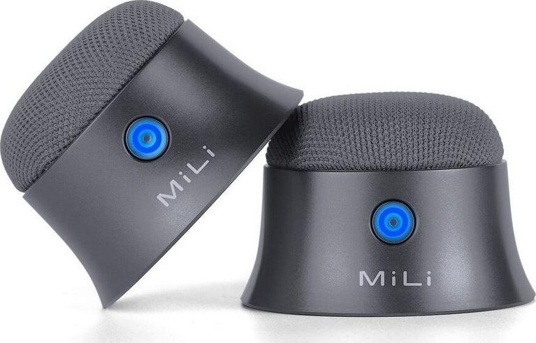 Altoparlantë Bluetooth Ultron Mag Soundmate, magnetik, set 2 copë, të zinj