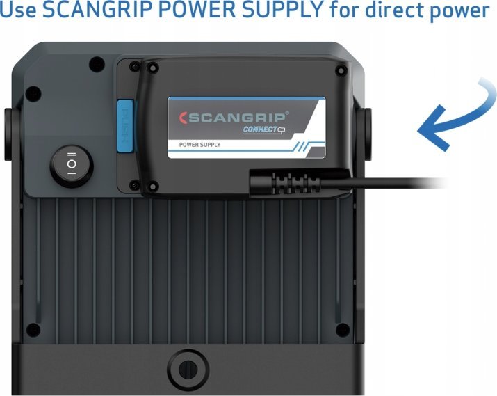 Prozhektor LED Scangrip Vega 2 Connect 03.6106C, 2000 lumens, pa bateri, i zi