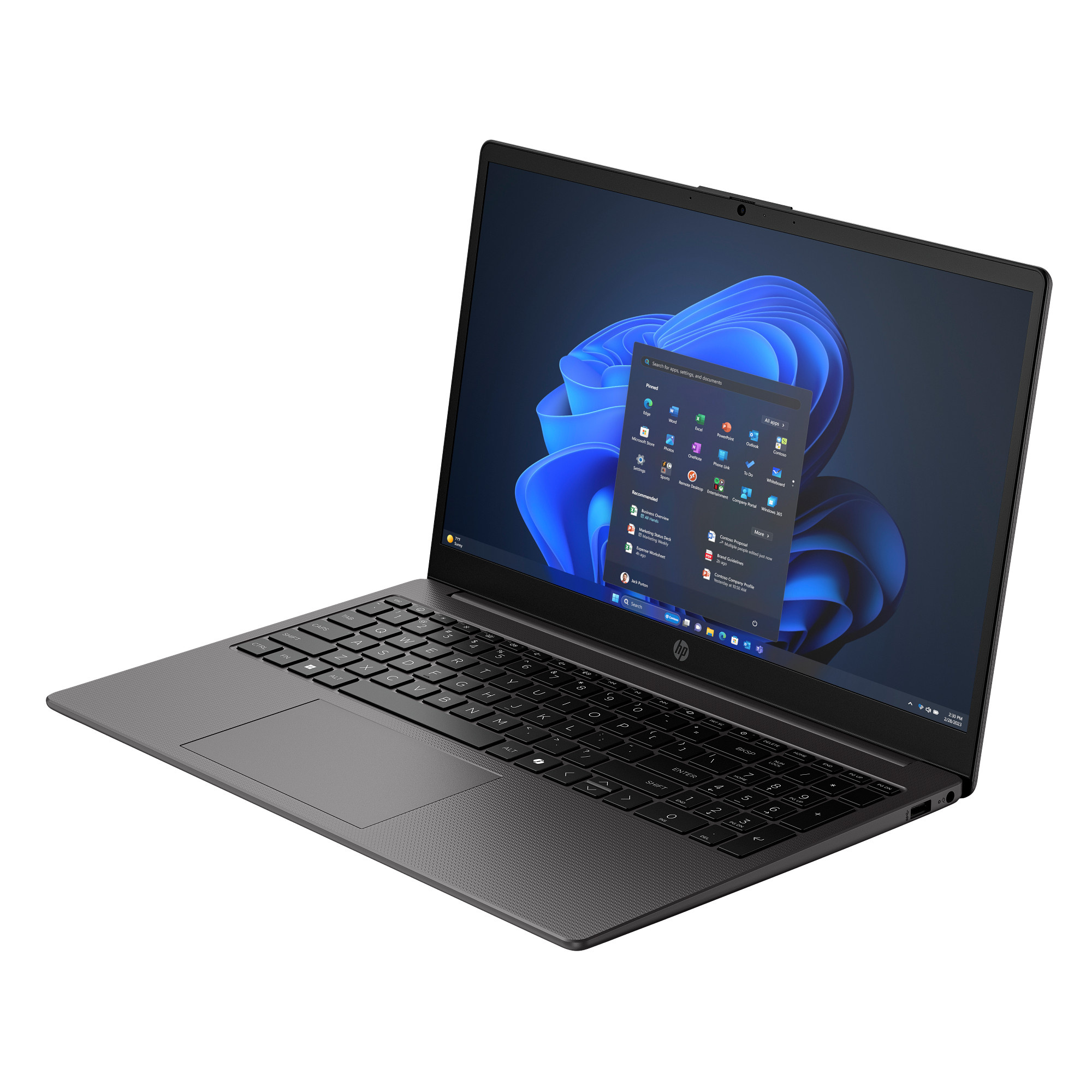 Laptop HP NTB 250R G10 C5-120U, 15.6", Intel Core 5 120U, 8 GB DDR4, 512 GB PCIe, Intel Graphics, i hirtë