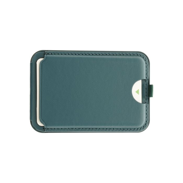 Dviced Leather MagSafe Foldable Cardholder And Stand, Blue