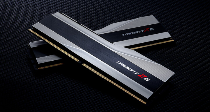 Module të memories G.Skill Trident Z5 32GB (2x16GB) DDR5 6400 CL32, të argjendta