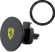 Mbajtëse magnetike veture Ferrari 2023 Collection MagSafe, për ajrosje, për iPhone, e zezë
